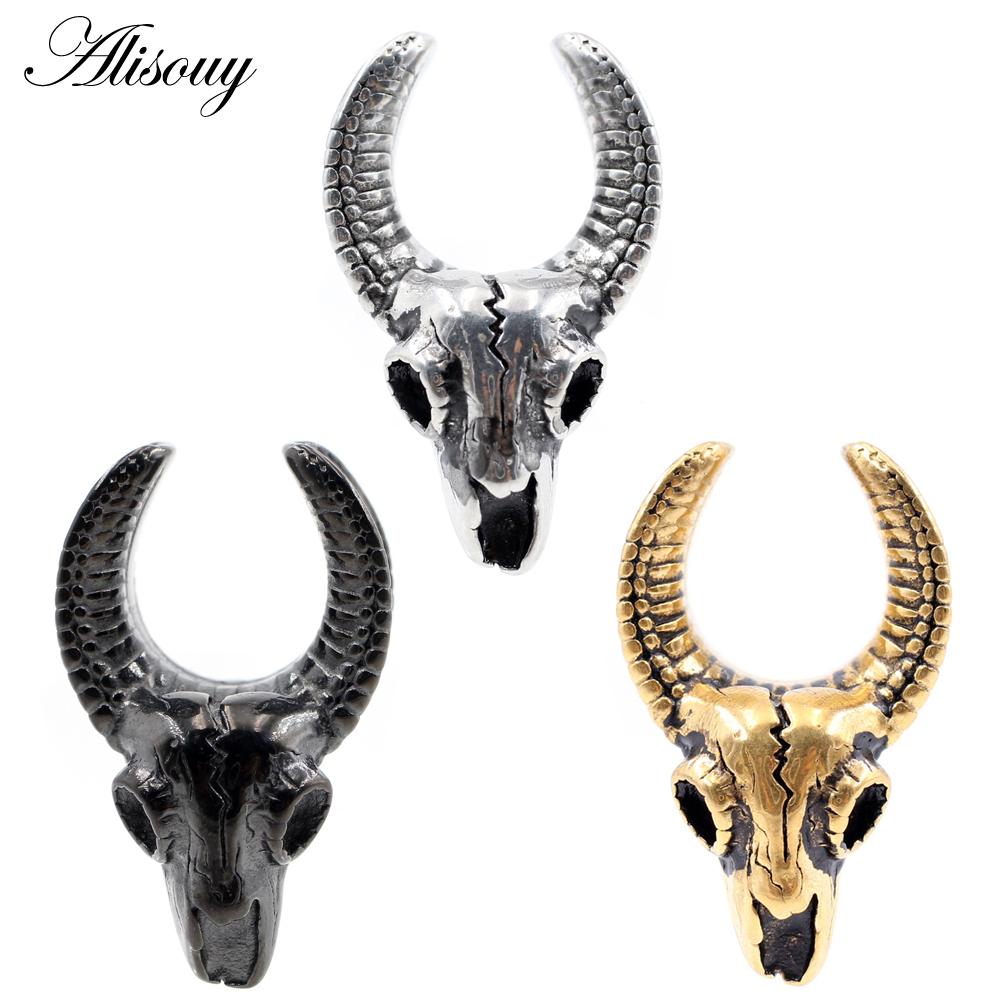 Alisouy 1 шт., нержавеющая сталь, овечья голова, рог, череп, седло, ушной туннель, расширитель, носилки, измерительные приборы, серьги, пирсинг, украшения для тела
Alisouy 1 шт., нержавеющая сталь, овечья голова, рог, череп, седло, ушной туннель, расширитель, носилки, измерительные приборы, серьги, пирсинг, украшения для тела