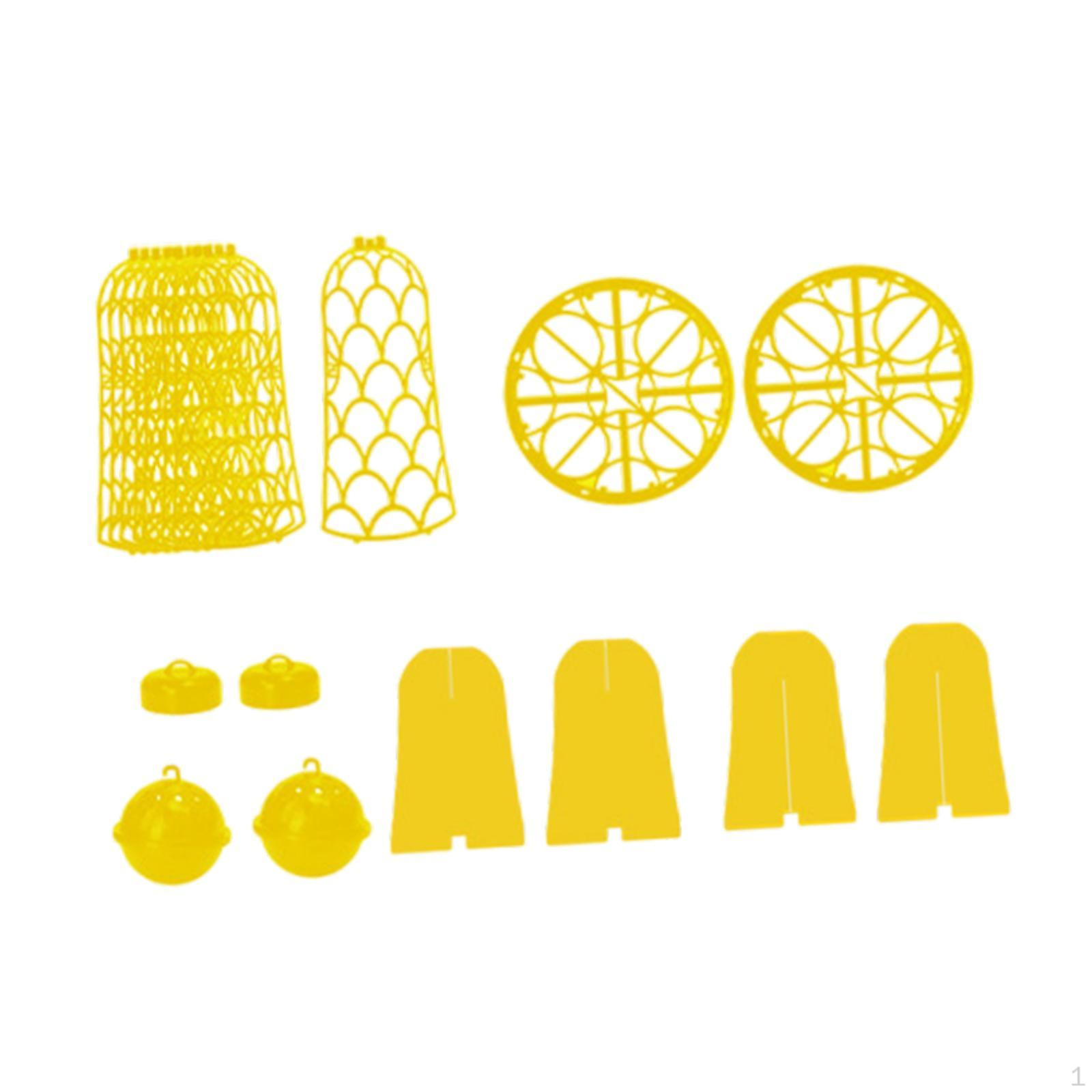 Outdoor Fly Trap Effective for Camping Trapping Hornet Vegetable Gardens жовтий
Outdoor Fly Trap Effective for Camping Trapping Hornet Vegetable Gardens жовтий