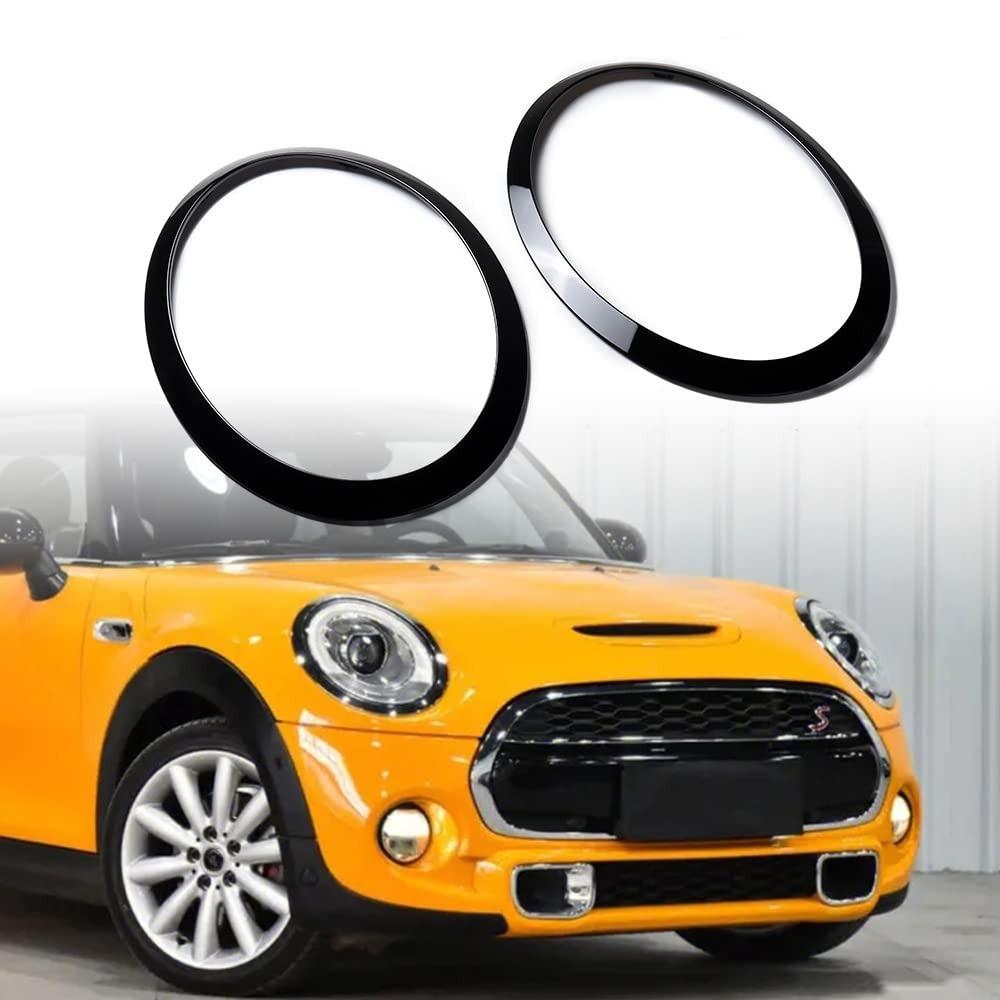 For Mini For Cooper F55 F56 F57 2014- Gloss Black/Silver Plated Headlight Ring Bezel Trim Surround Cover 51137300631 1Pair-Black
For Mini For Cooper F55 F56 F57 2014- Gloss Black/Silver Plated Headlight Ring Bezel Trim Surround Cover 51137300631 1Pair-Black