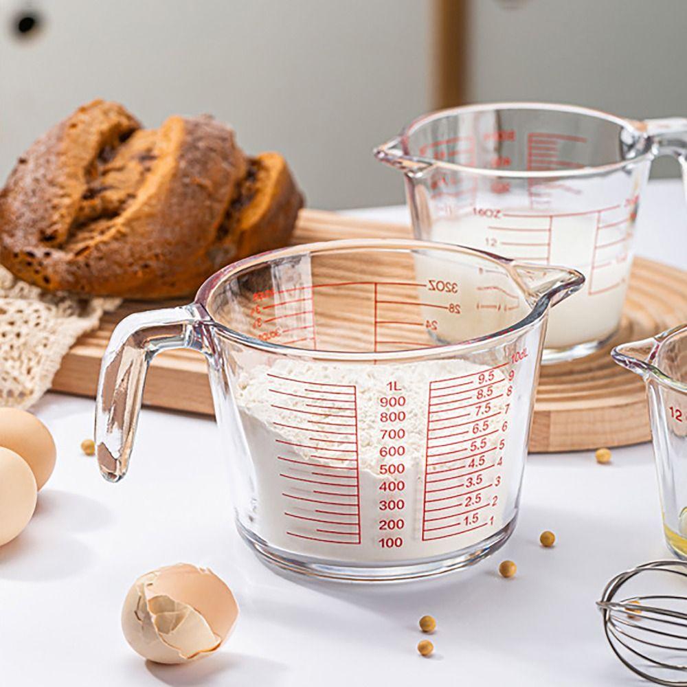 with Scale Baking Glass Transparent Liquid Measurement Tool Baking Tools for Baking/Dessert/Milk
with Scale Baking Glass Transparent Liquid Measurement Tool Baking Tools for Baking/Dessert/Milk