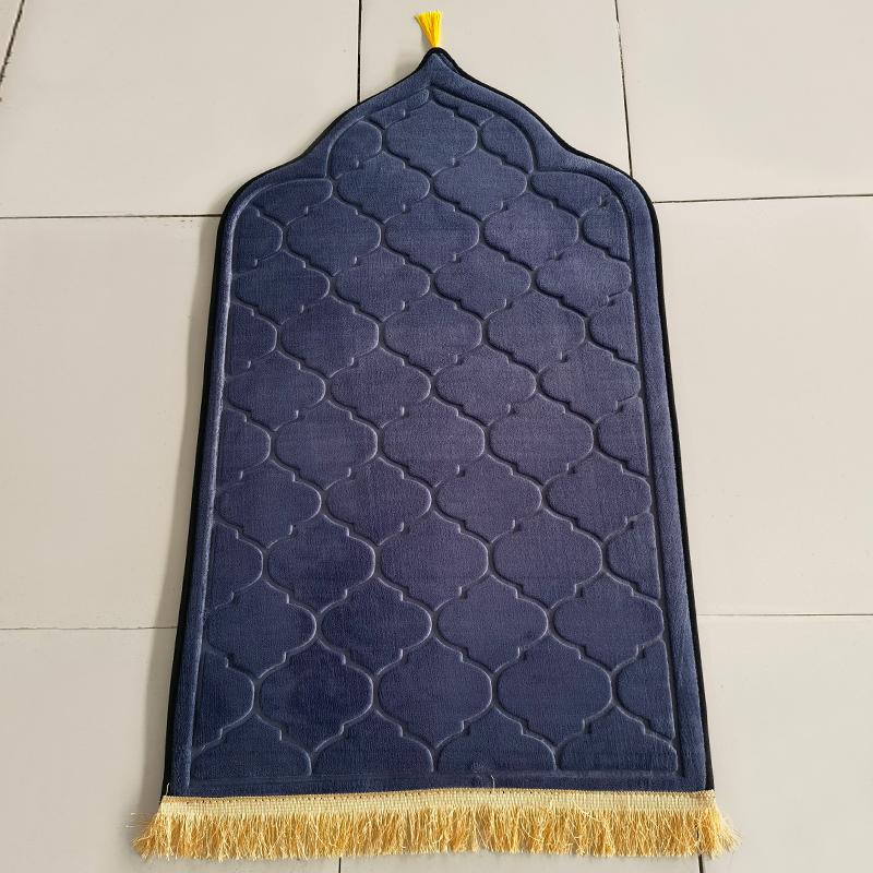 1 PC Soft Worship Kneel Travel Prayer Rug Non-slip Prayer Mat Flannel Carpet For Muslim Ramadan Embossing Floor Carpets Portable 65x110cm
1 PC Soft Worship Kneel Travel Prayer Rug Non-slip Prayer Mat Flannel Carpet For Muslim Ramadan Embossing Floor Carpets Portable 65x110cm