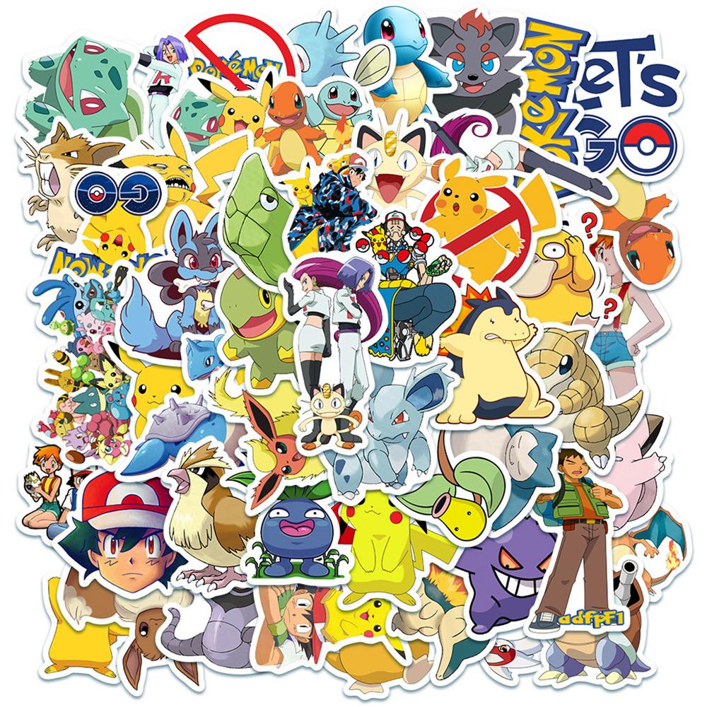 50/100pcs Cute Cartoon Pokemon Anime Stickers Pikachu Decals Motorcycle Laptop Phone Case Car Waterproof Sticker Kid Classic Toy
50/100pcs Cute Cartoon Pokemon Anime Stickers Pikachu Decals Motorcycle Laptop Phone Case Car Waterproof Sticker Kid Classic Toy