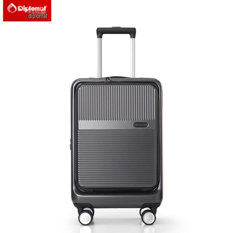Diplomat Expandable Front-Opening Hard-Shell Luggage 20 inch
Diplomat Expandable Front-Opening Hard-Shell Luggage 20 inch