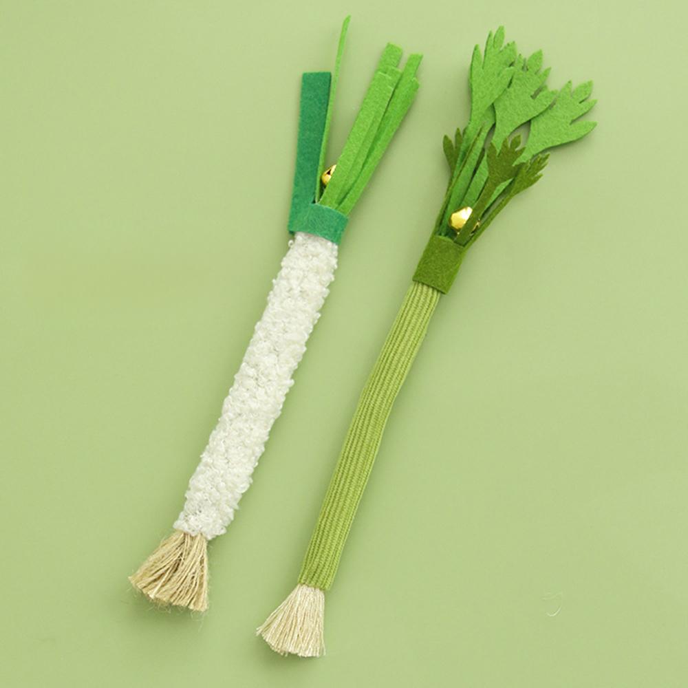 2pcs Simulated Celery Cat Toy Cute Onion Pet Toy
2pcs Simulated Celery Cat Toy Cute Onion Pet Toy