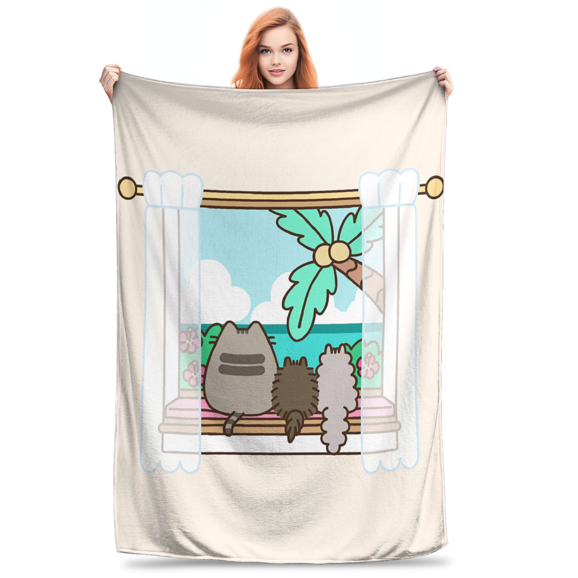 Flannel Throw Blanket Cute Cats Christmas Halloween Gifts Cartoon Plush Blankets Soft Bedding for Bed Living Home Picnic Couch 80x120cm
Flannel Throw Blanket Cute Cats Christmas Halloween Gifts Cartoon Plush Blankets Soft Bedding for Bed Living Home Picnic Couch 80x120cm