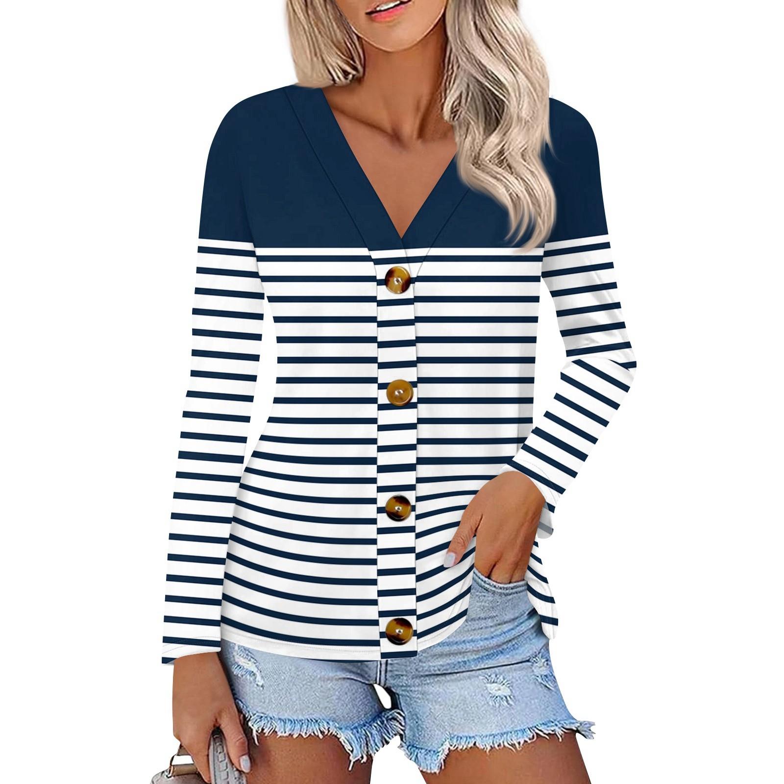 Женская модная повседневная рубашка на пуговицах с принтом, топы с длинным рукавом XXL тёмно-синий
Женская модная повседневная рубашка на пуговицах с принтом, топы с длинным рукавом XXL тёмно-синий