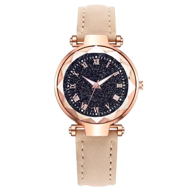 Женские модные кожаные часы One Size бежевый
Женские модные кожаные часы One Size бежевый