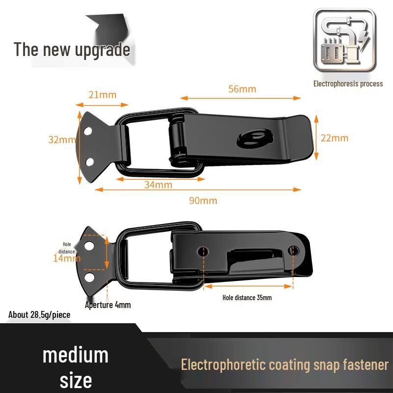 Rongyu Stainless Steel Waterproof Duckbill Spring Latch
Rongyu Stainless Steel Waterproof Duckbill Spring Latch