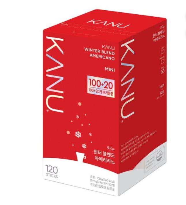 KANU Winter Blend Americano Instant Coffee 120 Sticks – Smooth & Seasonal Korean Coffee 1 box
KANU Winter Blend Americano Instant Coffee 120 Sticks – Smooth & Seasonal Korean Coffee 1 box