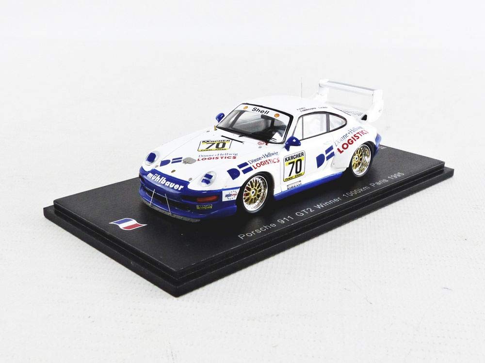 Spark National Model Porsche 911 GT2 1995 Paris 1000km Winner 1/43 #70 S.Oberndorfer/D.Hubner
Spark National Model Porsche 911 GT2 1995 Paris 1000km Winner 1/43 #70 S.Oberndorfer/D.Hubner