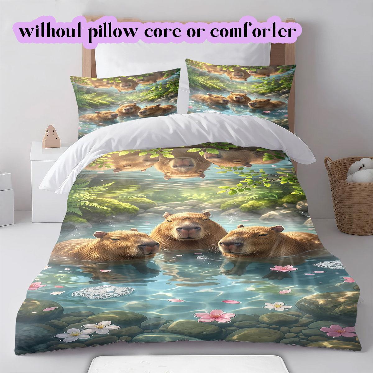 Animal Beach Vacation Pattern Bedding,Quilt Set Quilt Cover Pillowcase Home Birthday Gift (1*duvet cover+2*pillowcase,without core) 135x200cm
Animal Beach Vacation Pattern Bedding,Quilt Set Quilt Cover Pillowcase Home Birthday Gift (1*duvet cover+2*pillowcase,without core) 135x200cm