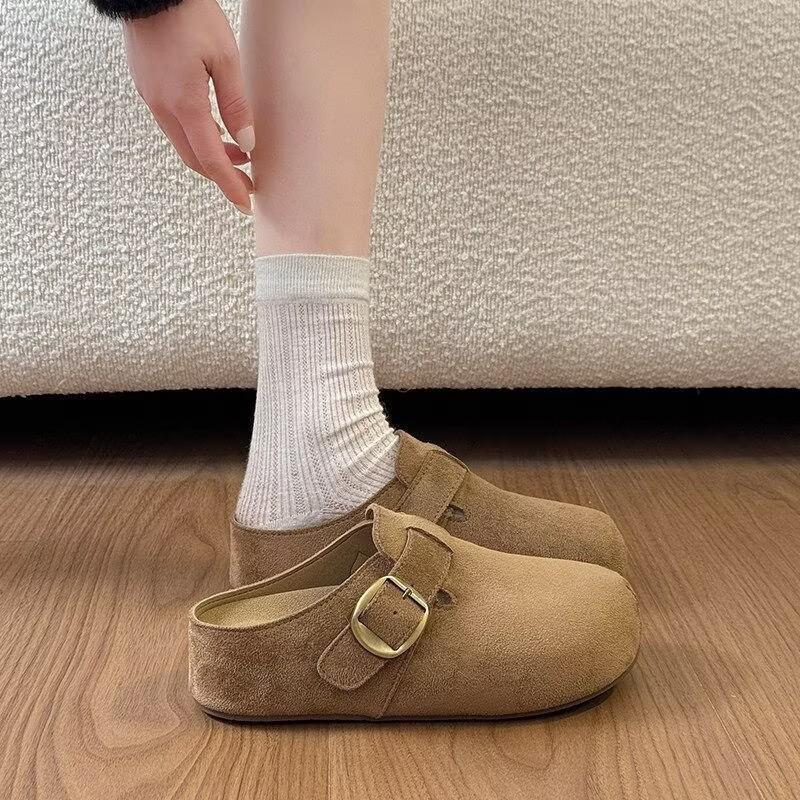 High-top Shoes - New One-piece Slip-on Lazy Slippers for Women 40 хакі
High-top Shoes - New One-piece Slip-on Lazy Slippers for Women 40 хакі