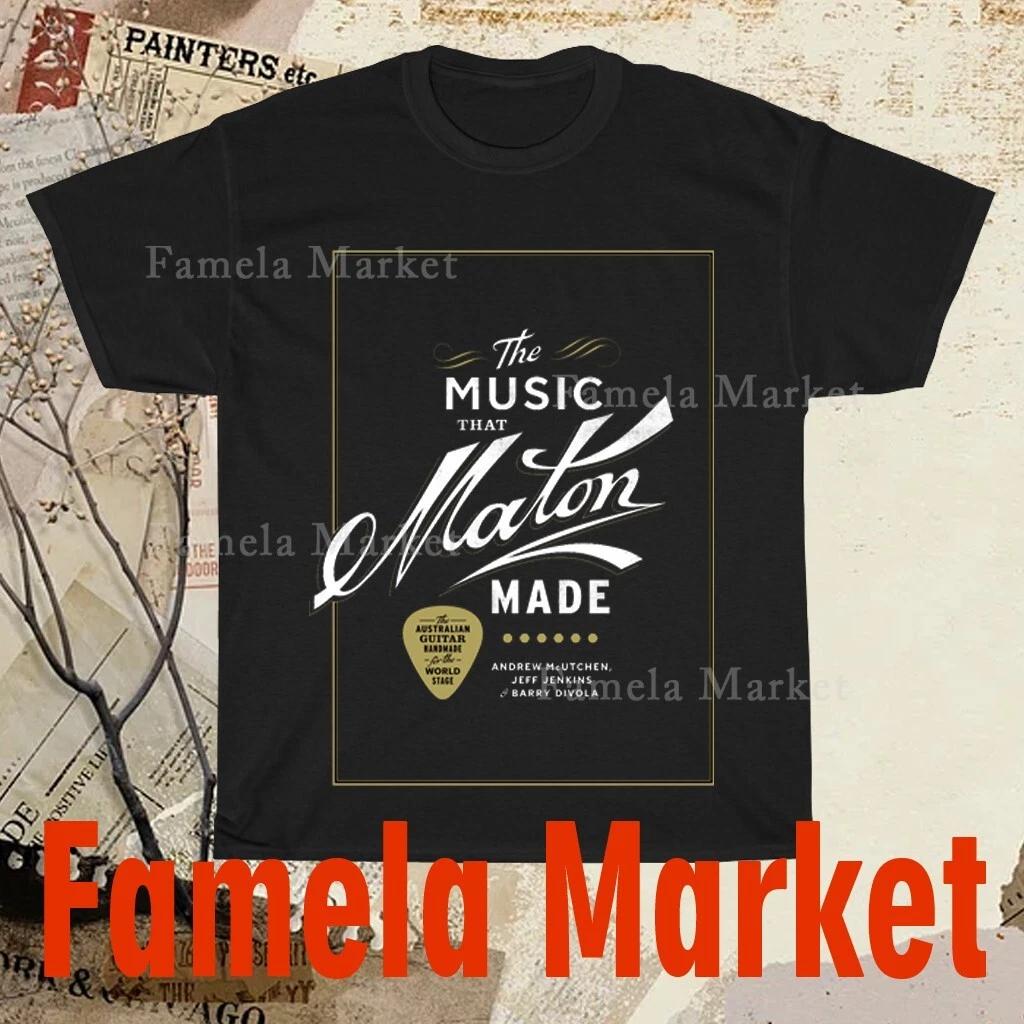 Maton Guitar Logo TEE T-Shirt Funny American Size S to 5XL T-Shirt 2XL
Maton Guitar Logo TEE T-Shirt Funny American Size S to 5XL T-Shirt 2XL