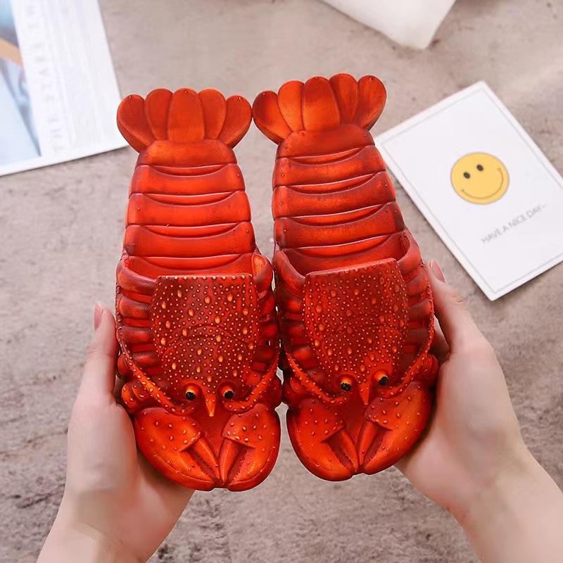Internet celebrity lobster slippers men and women summer wear indoor home parent-child children beach shoes soft sole non-slip cool slippers tide 24-25 красный
Internet celebrity lobster slippers men and women summer wear indoor home parent-child children beach shoes soft sole non-slip cool slippers tide 24-25 красный