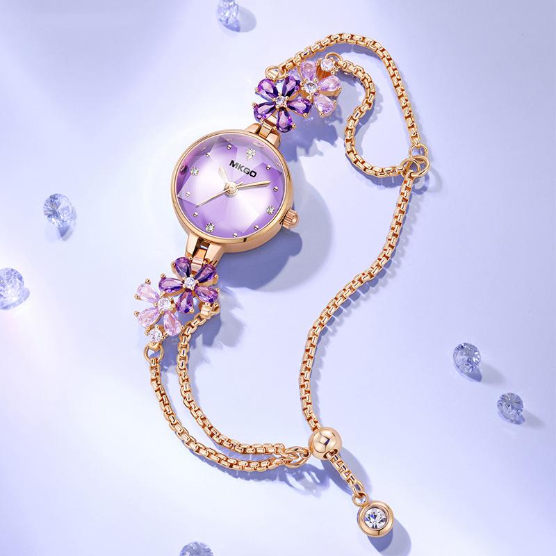 UTHAI W39 Women s Fashion Light Luxury Quartz Bracelet Watch Waterproof Premium Exquisite Violet Crystal Female s Watches Gift
UTHAI W39 Women s Fashion Light Luxury Quartz Bracelet Watch Waterproof Premium Exquisite Violet Crystal Female s Watches Gift