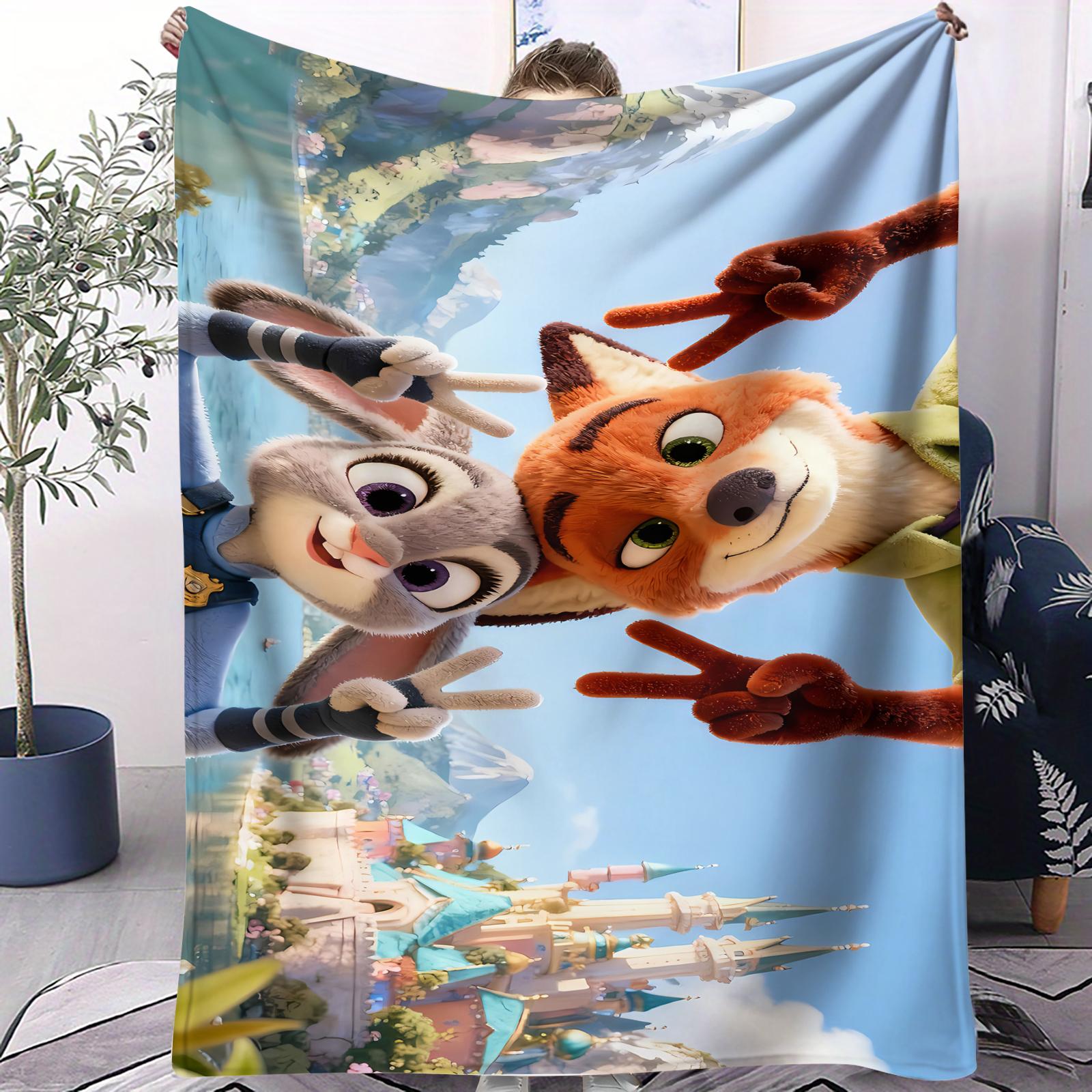 Popular Zzootopia Blanket Warm And Soft Anti Pilling Small Cover Blanket Pet Owner Sofa Bed Bedroom Travel Camping Home Decor 70x100cm
Popular Zzootopia Blanket Warm And Soft Anti Pilling Small Cover Blanket Pet Owner Sofa Bed Bedroom Travel Camping Home Decor 70x100cm