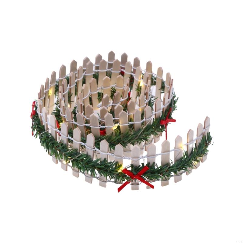 Christmas Miniature Fairys Garden Fence,DIY Picket Fence Ornament LED Picket Fence for Dollhouses Plant Pot X3UC
Christmas Miniature Fairys Garden Fence,DIY Picket Fence Ornament LED Picket Fence for Dollhouses Plant Pot X3UC