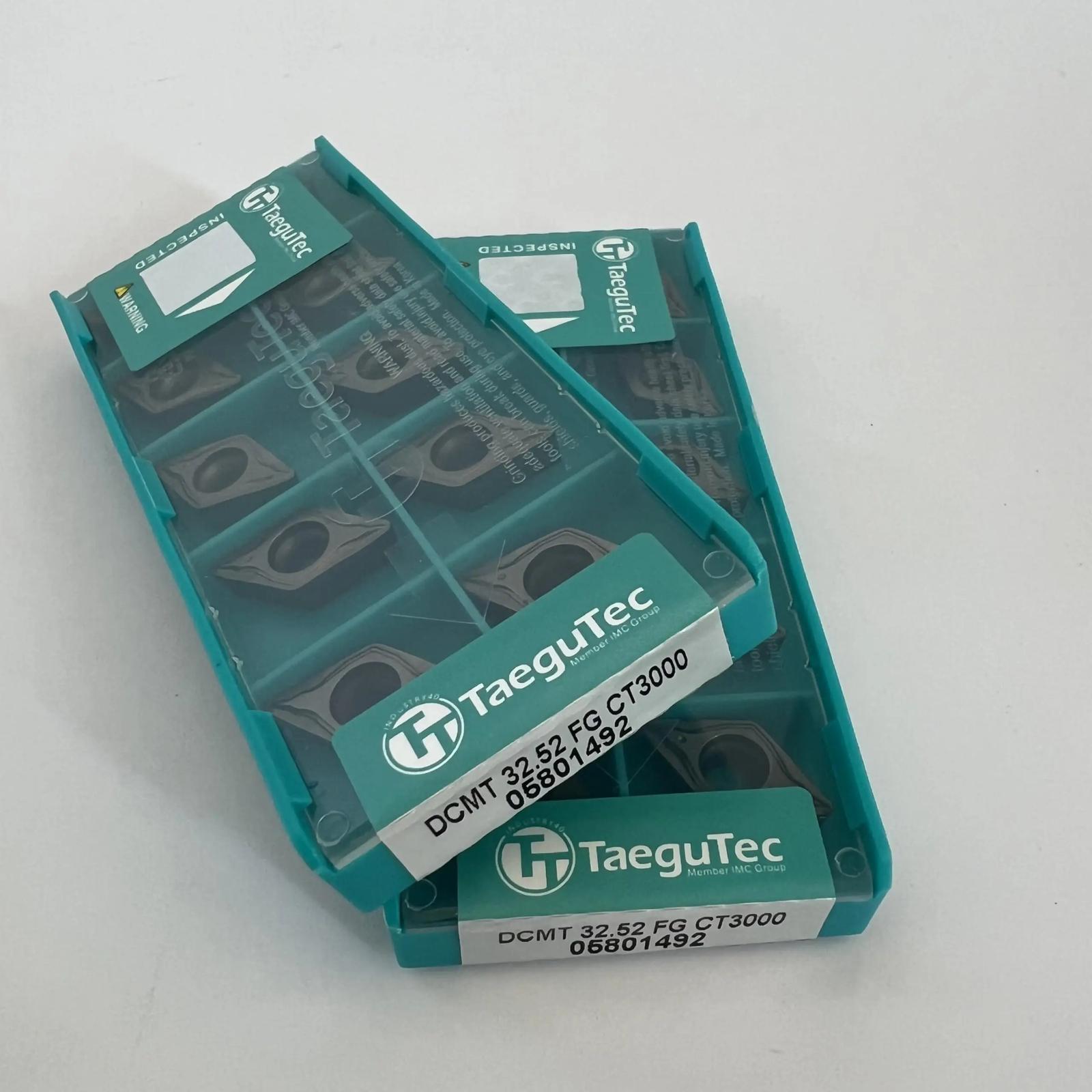 TaeguTec / DCMT11T308FG CT3000 /Original genuine CNC alloy blade 10 PCS
TaeguTec / DCMT11T308FG CT3000 /Original genuine CNC alloy blade 10 PCS