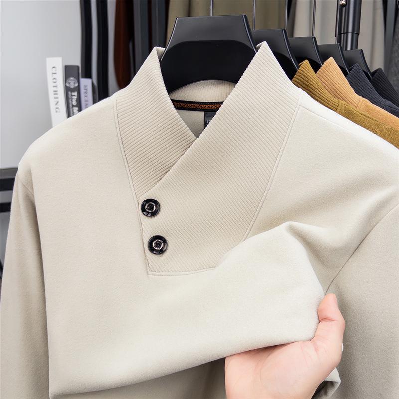 Men s Polar Fleece Sweatshirt with Scarf Collar and Two-Button Design - Thick, Warm, and Casual Fashion. 2XL вершковий
Men s Polar Fleece Sweatshirt with Scarf Collar and Two-Button Design - Thick, Warm, and Casual Fashion. 2XL вершковий