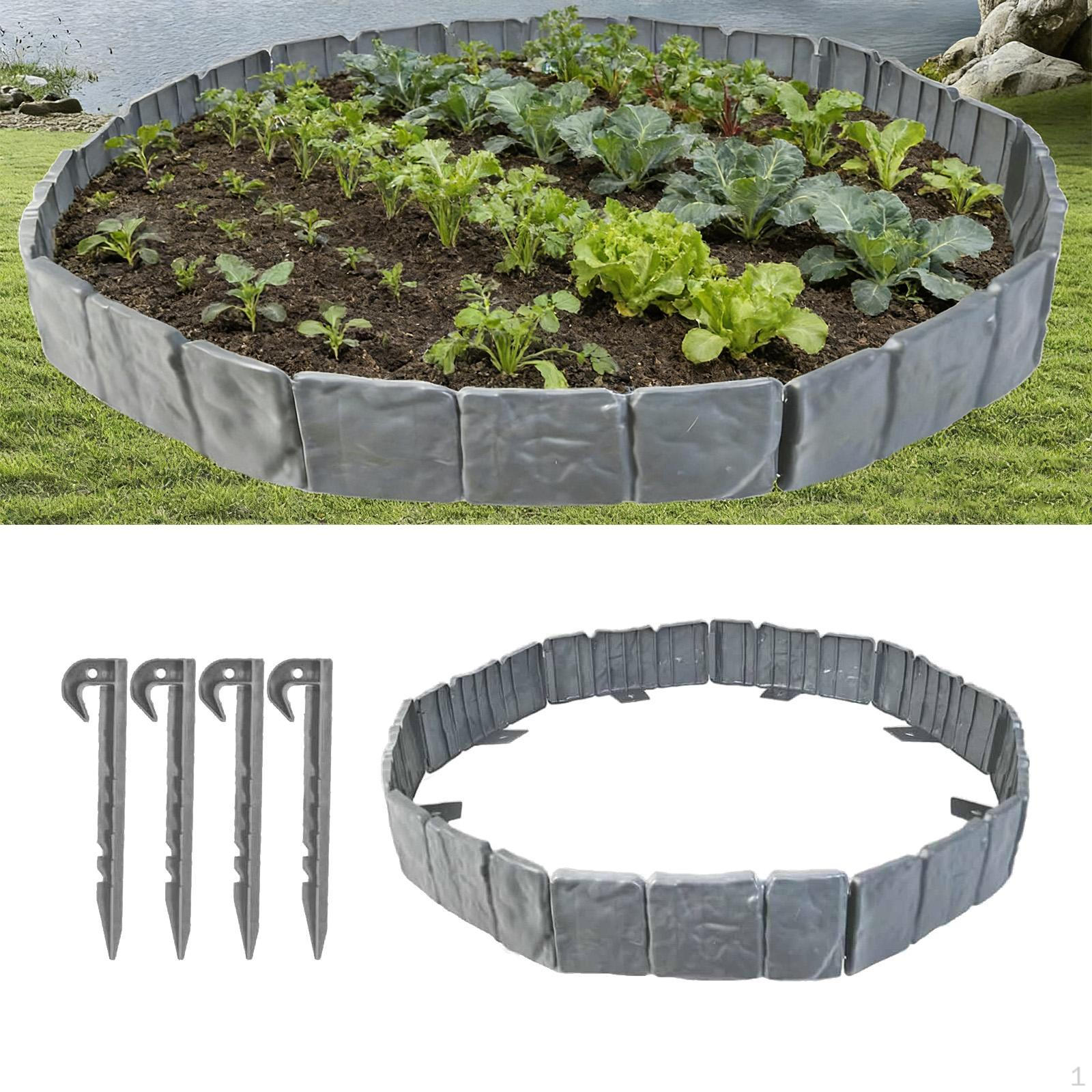 Garden Edging, Landscape Flexible Fence, Divider, Made of PP, Non-slip, Suitable for сірий колір
Garden Edging, Landscape Flexible Fence, Divider, Made of PP, Non-slip, Suitable for сірий колір