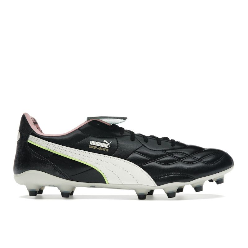 Puma Mundial Magazine x King Top FG AG Super Archive Men Sneakers Black White Poison-Pink 108406-01 43
Puma Mundial Magazine x King Top FG AG Super Archive Men Sneakers Black White Poison-Pink 108406-01 43