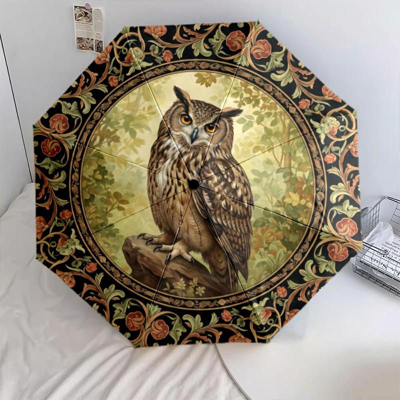 1 PC Automatic Folding Umbrella -Retro Owl Pattern, Portable & Foldable Design with 8 Ribs, Christmas Birthday Gifts
1 PC Automatic Folding Umbrella -Retro Owl Pattern, Portable & Foldable Design with 8 Ribs, Christmas Birthday Gifts
