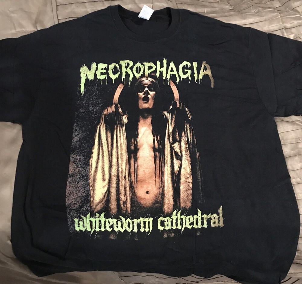 Necrophagia Whiteworm Cathedral Unisex T-Shirt All Size S To 5XL MK639 Unisex T-Shirt XXXXL
Necrophagia Whiteworm Cathedral Unisex T-Shirt All Size S To 5XL MK639 Unisex T-Shirt XXXXL