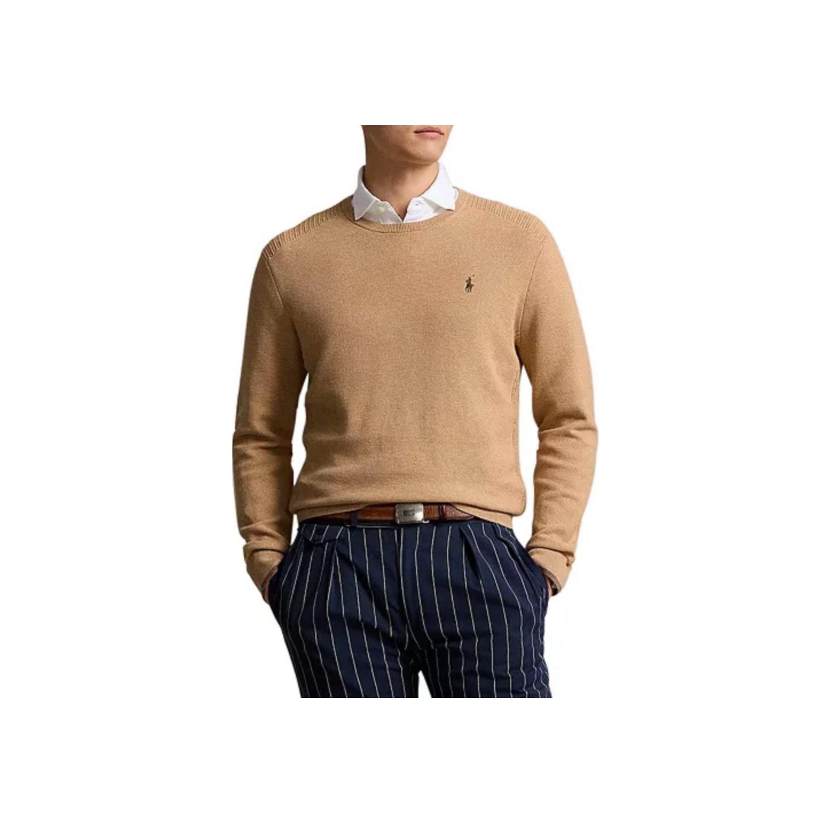 Polo Ralph Lauren однотонный вышитый свитер с круглым вырезом, мужской свитер цвета хаки 710941092-003 XL
Polo Ralph Lauren однотонный вышитый свитер с круглым вырезом, мужской свитер цвета хаки 710941092-003 XL