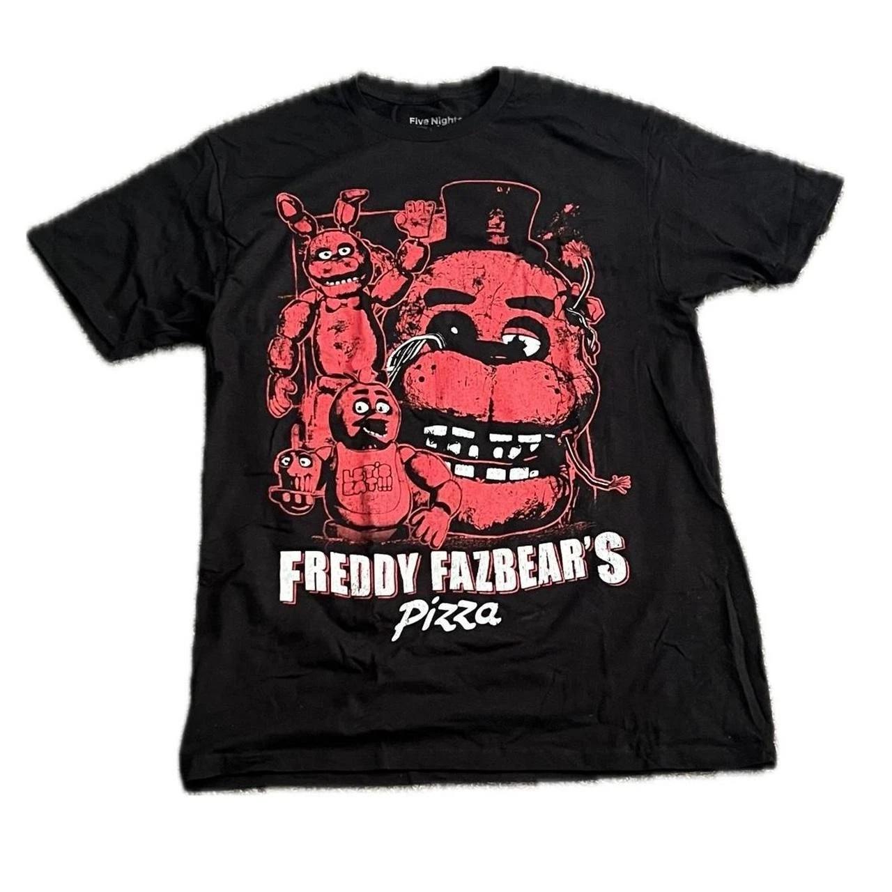 Five Nights At Freddys Movie Cartoon Short Sleeve Black Retro Shirt 3XL
Five Nights At Freddys Movie Cartoon Short Sleeve Black Retro Shirt 3XL