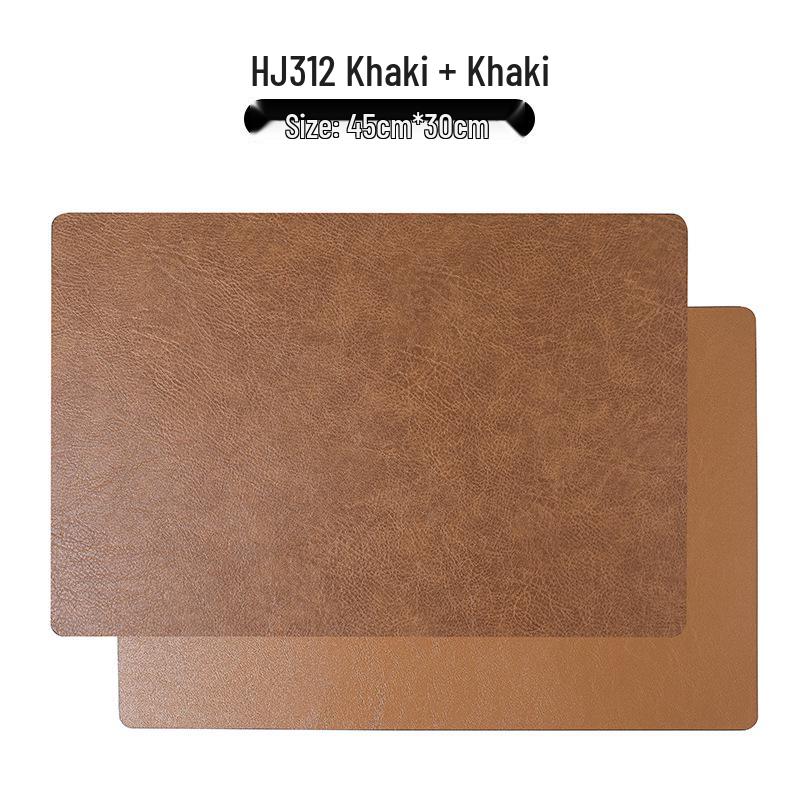 Non-Slip Waterproof Leather Placemat with Gold Edge - Retro Nordic Western Style for Dining Tables
Non-Slip Waterproof Leather Placemat with Gold Edge - Retro Nordic Western Style for Dining Tables
