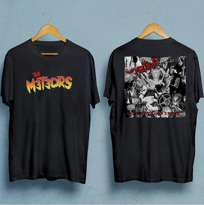 The Meteors band 2 SIDED T-shirt black Short sleeve All Sizes L
The Meteors band 2 SIDED T-shirt black Short sleeve All Sizes L