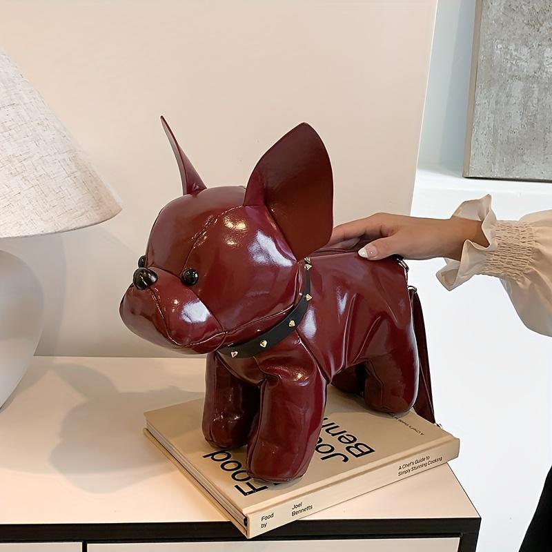 Милая мультяшная сумка французского бульдога для женщин, модная сумка через плечо, сатирическая кукла-собака, модный аксессуар, повседневная сумка темно-красного
Милая мультяшная сумка французского бульдога для женщин, модная сумка через плечо, сатирическая кукла-собака, модный аксессуар, повседневная сумка темно-красного