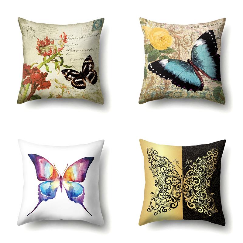 Polyester Pillowcase Peach Leather Velvet Decoration Printed Butterfly Pillowcase Waist Cushion Cover Car Cushion Head Cushion Cover No pillow core
Polyester Pillowcase Peach Leather Velvet Decoration Printed Butterfly Pillowcase Waist Cushion Cover Car Cushion Head Cushion Cover No pillow core