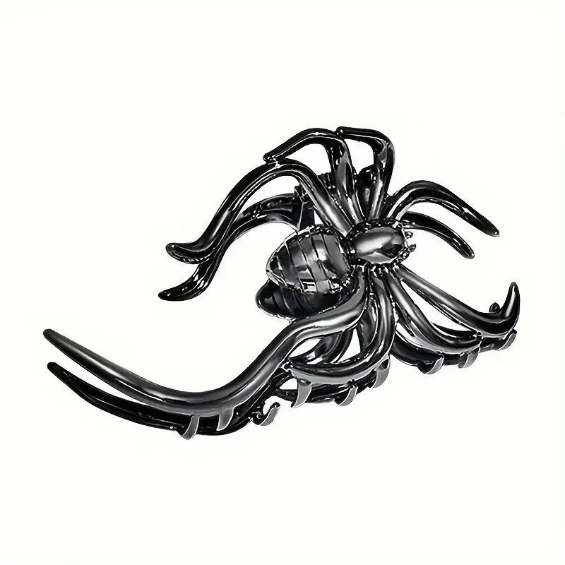 1pc Edgy Spider Hair Claw Clips Metallic Designs Perfect for Gothic Styles Halloween Looks Unique Statement Hair Accessories чёрный
1pc Edgy Spider Hair Claw Clips Metallic Designs Perfect for Gothic Styles Halloween Looks Unique Statement Hair Accessories чёрный
