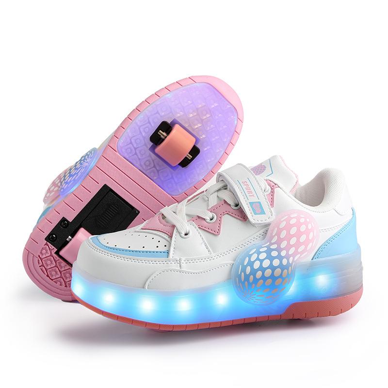 Детские беговые туфли с люминесцентными двойными колесами Four Seasons Invisible Retractable Boys Rollers Skates 31
Детские беговые туфли с люминесцентными двойными колесами Four Seasons Invisible Retractable Boys Rollers Skates 31