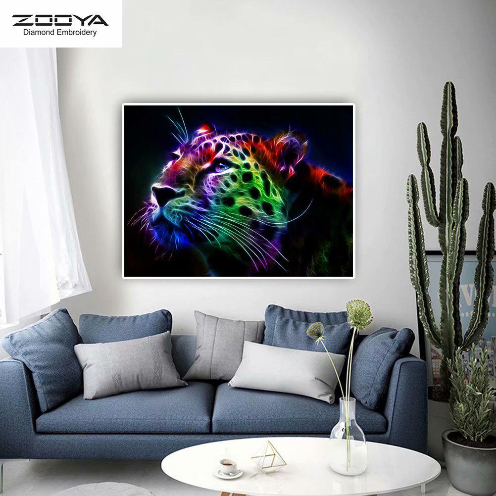 ZOOYA DIY 5D Полный квадрат Алмазная картина Леопардовая вышивка Крест Стежок Главная Декор
ZOOYA DIY 5D Полный квадрат Алмазная картина Леопардовая вышивка Крест Стежок Главная Декор