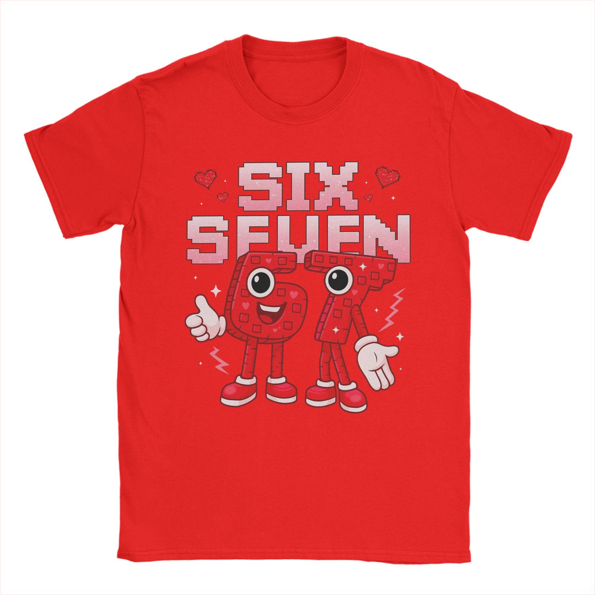 Unisex s TShirts Meme Kids Six Seven Italian Brainrot 67 Funny Cotton Tee Shirt Short Sleeve Valentines Day T Shirts Round Neck S
Unisex s TShirts Meme Kids Six Seven Italian Brainrot 67 Funny Cotton Tee Shirt Short Sleeve Valentines Day T Shirts Round Neck S