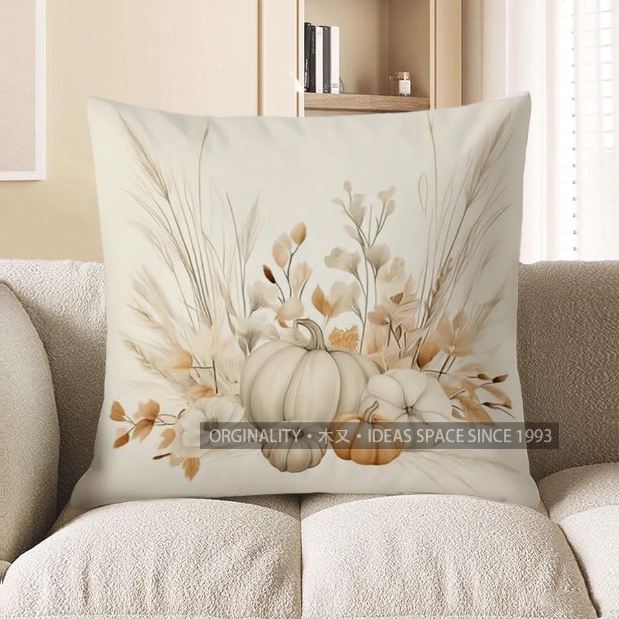 Home Decor Autumn Pumpkins And Floral Decorative Pillow Pattern Cushion Cover Suitable For Sofa Bedroom Car Pillow Cover 40x40cm
Home Decor Autumn Pumpkins And Floral Decorative Pillow Pattern Cushion Cover Suitable For Sofa Bedroom Car Pillow Cover 40x40cm