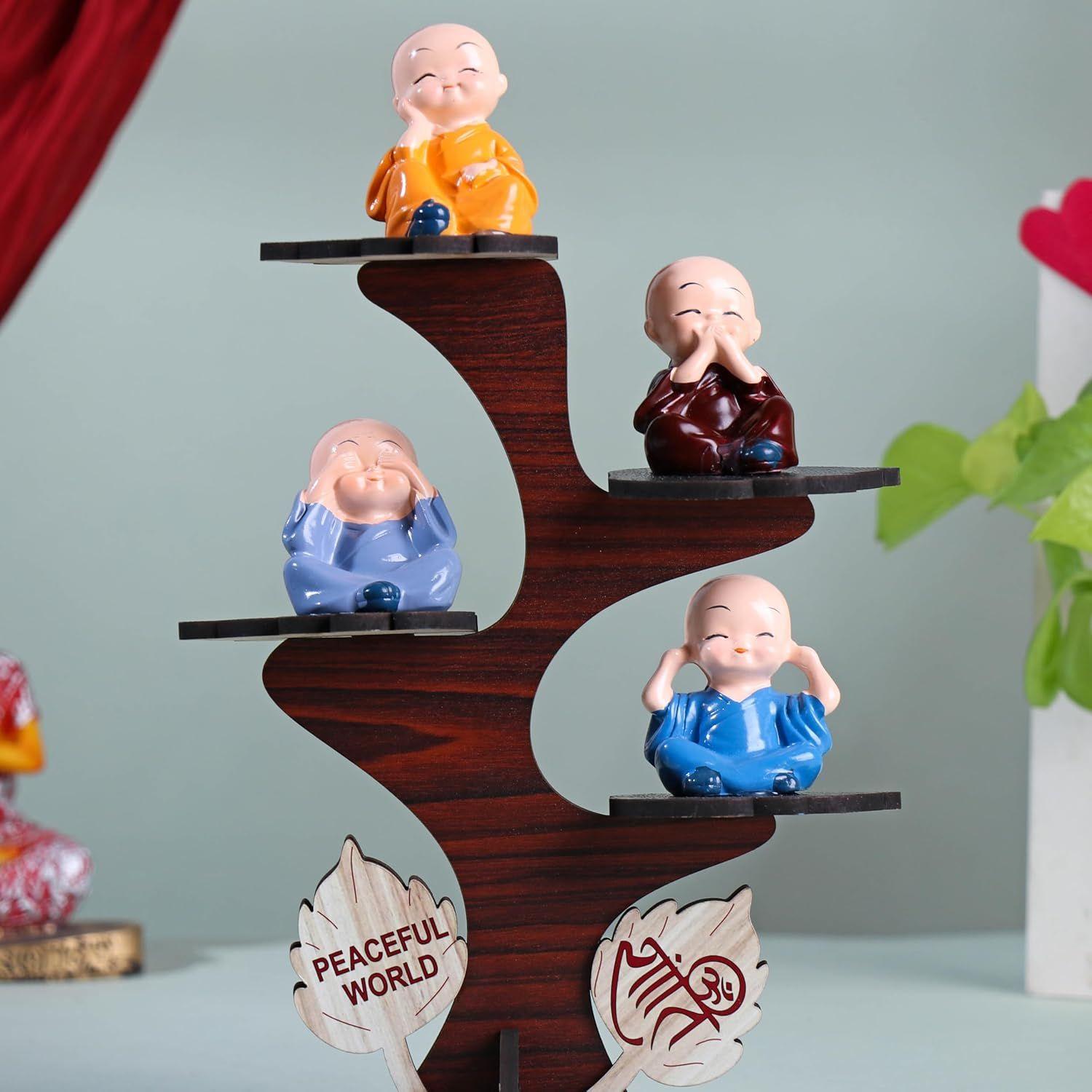 Декоративный набор из 4 очаровательных фигурок монахов-буддистов с деревянной подставкой для спокойного домашнего декора и декора офиса, специальный подарок
Декоративный набор из 4 очаровательных фигурок монахов-буддистов с деревянной подставкой для спокойного домашнего декора и декора офиса, специальный подарок
