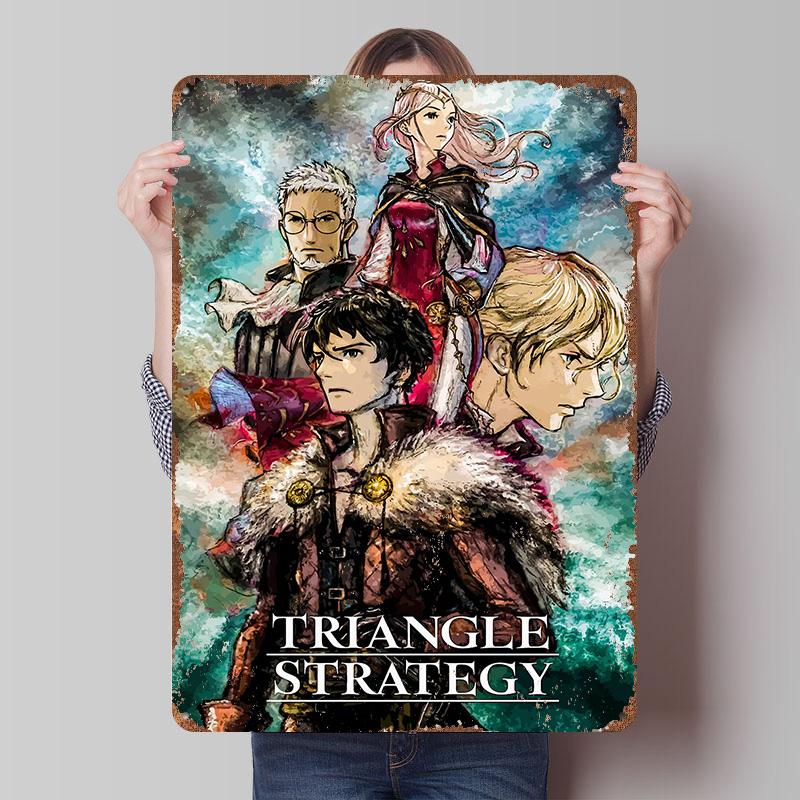 Game Triangle Strategy Art Printed Poster Customized Wall Art Retro Vintage Metal Tin Signs for Office Decoration Room Man Cave 7.9x11.8In(20x30cm)
Game Triangle Strategy Art Printed Poster Customized Wall Art Retro Vintage Metal Tin Signs for Office Decoration Room Man Cave 7.9x11.8In(20x30cm)