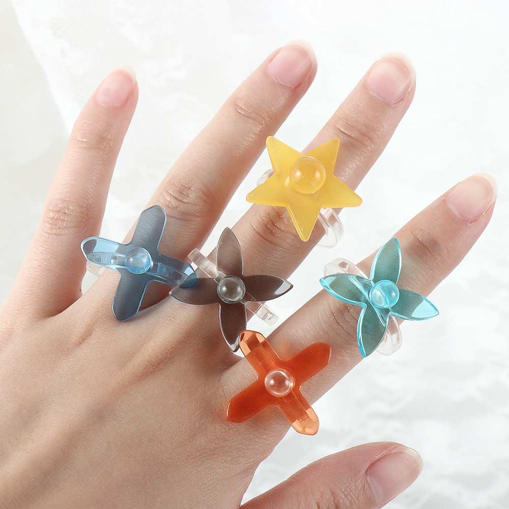 Acrylic Flower Geometric Transparent Irregular Fashion Accessories Joint Ring Ring Open Finger Ring синий
Acrylic Flower Geometric Transparent Irregular Fashion Accessories Joint Ring Ring Open Finger Ring синий