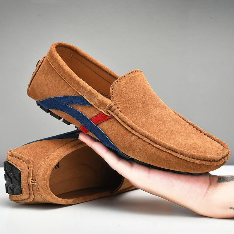 Men s shoes casual leather shoes men s shoes men s Doudou shoes simple leather autumn new one-pedal casual shoes men s shoes 44 коричневий
Men s shoes casual leather shoes men s shoes men s Doudou shoes simple leather autumn new one-pedal casual shoes men s shoes 44 коричневий