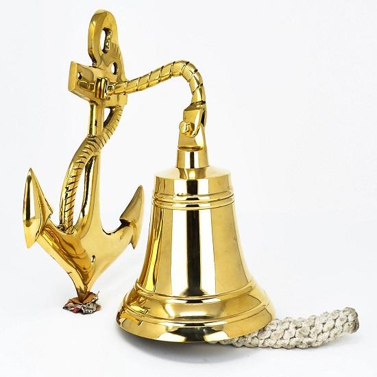 Handmade Brass Ship Bell Solid Polished Premium Nautical Boat s Bell Maritime Navy Ship s Decor Gifts
Handmade Brass Ship Bell Solid Polished Premium Nautical Boat s Bell Maritime Navy Ship s Decor Gifts