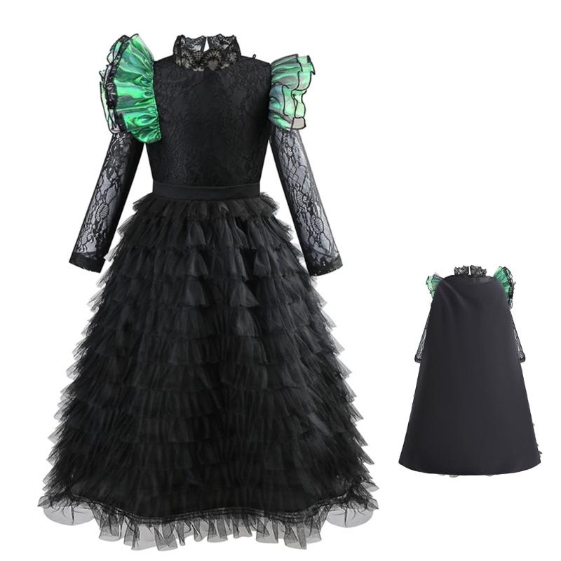 Wickeds Glinda Costume Movie Inspired Look Glinda Costume Dress Princess Dress for Christmas Halloween Cosplay Party 120cm чорний
Wickeds Glinda Costume Movie Inspired Look Glinda Costume Dress Princess Dress for Christmas Halloween Cosplay Party 120cm чорний