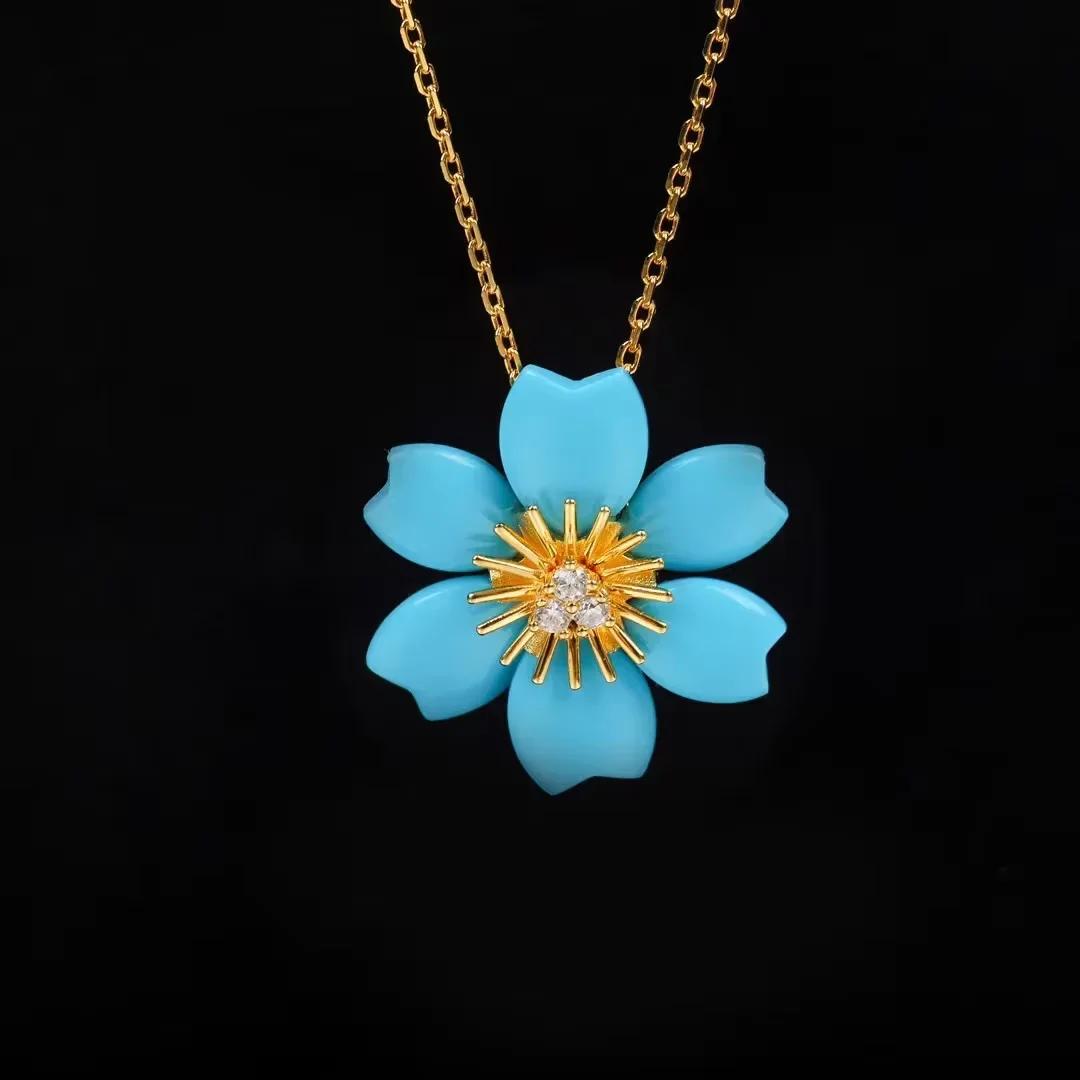Musla Design Vintage Five Flower Necklace For Women Luxury Jewelry Flower Pendant Pure 925 Sterling Silver Party Link Necklaces срібний
Musla Design Vintage Five Flower Necklace For Women Luxury Jewelry Flower Pendant Pure 925 Sterling Silver Party Link Necklaces срібний