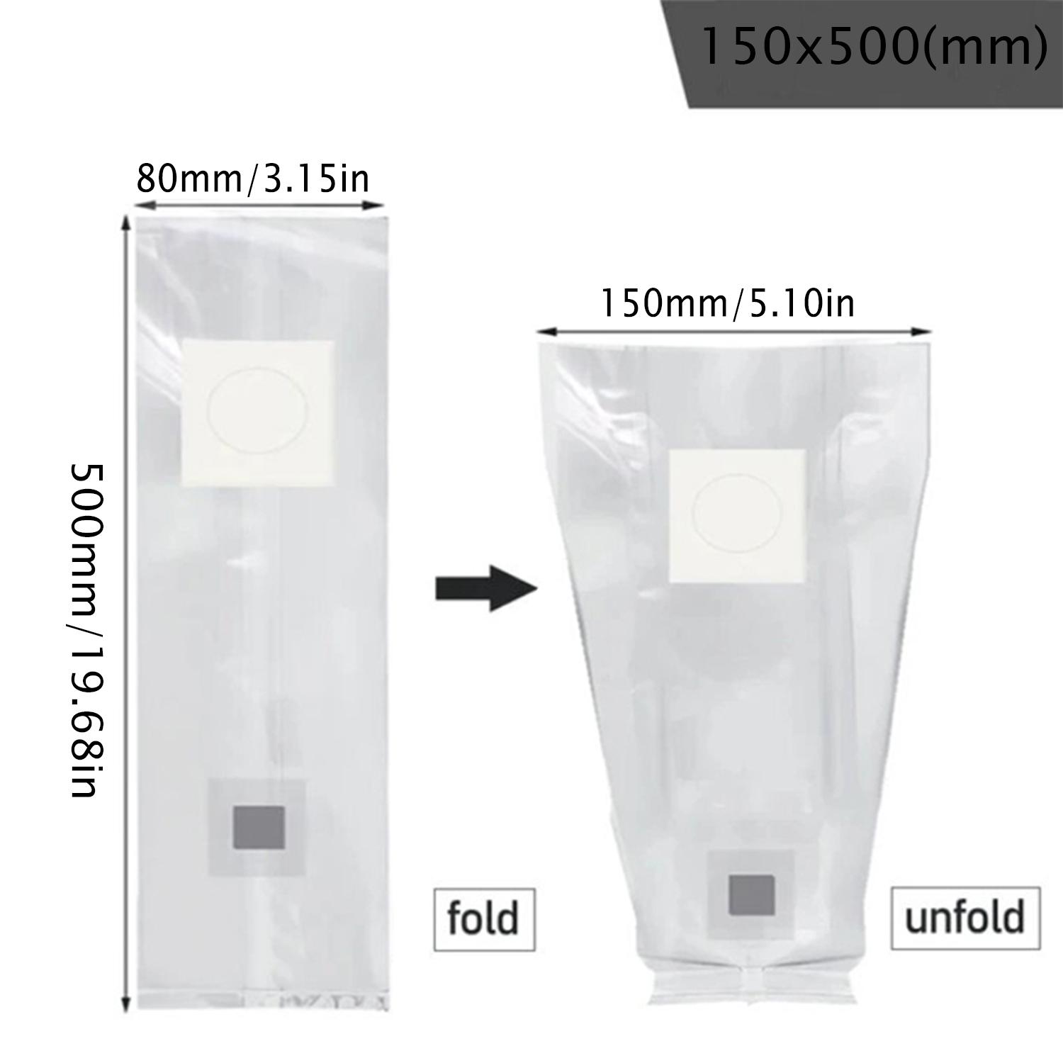 5 шт. Пакет для выращивания мицелия грибов с самозатягивающимся инъекционным портом, фильтрующей вставкой, автоклавируемый, субстрат, пакет для мицелия грибов 150x500x0.06mm
5 шт. Пакет для выращивания мицелия грибов с самозатягивающимся инъекционным портом, фильтрующей вставкой, автоклавируемый, субстрат, пакет для мицелия грибов 150x500x0.06mm