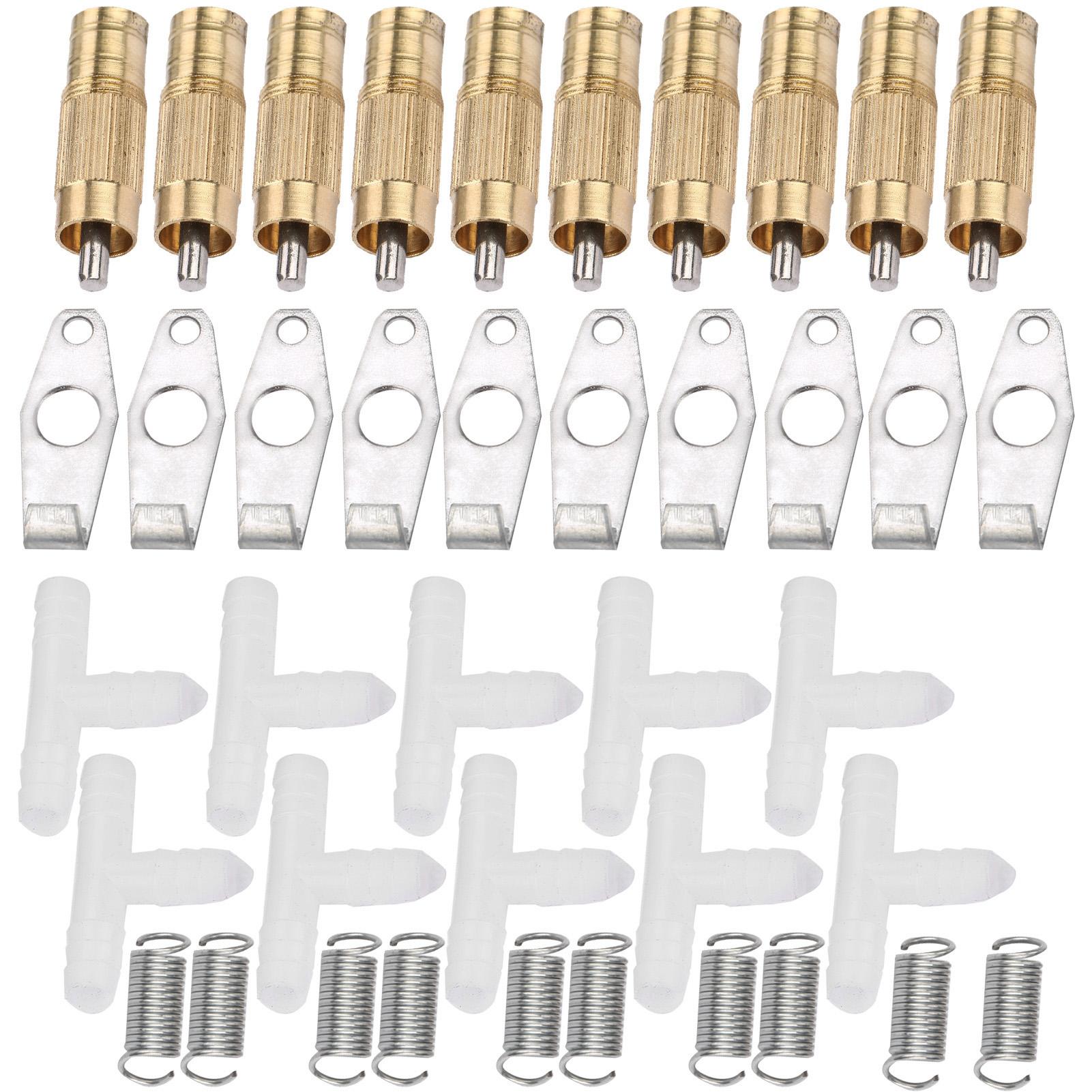 10pcs Set Stainless Steel Automatic Nipple Waterer for Rabbit Rat Ferrets Type 2
10pcs Set Stainless Steel Automatic Nipple Waterer for Rabbit Rat Ferrets Type 2