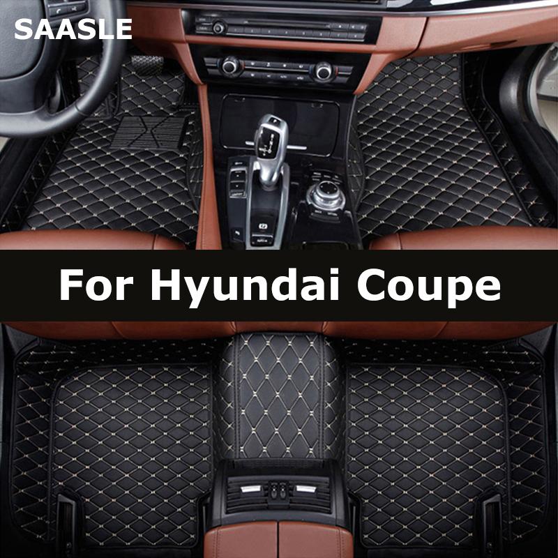 SAASLE Пользовательские автомобильные коврики для Hyundai Coupe Genesis-Coupe Автоковры Аксессуары для ног Coche
SAASLE Пользовательские автомобильные коврики для Hyundai Coupe Genesis-Coupe Автоковры Аксессуары для ног Coche