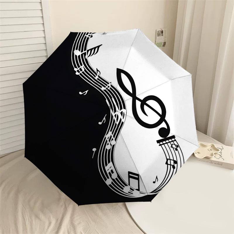 1PC Music Notes Umbrella-8-Rib Reinforced, Automatic Open, Lightweight & Durable, Cute Fashion Accessory for Outdoor-W174
1PC Music Notes Umbrella-8-Rib Reinforced, Automatic Open, Lightweight & Durable, Cute Fashion Accessory for Outdoor-W174