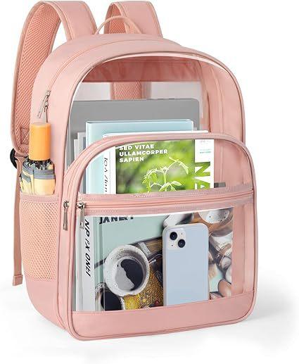 Small Clear Backpack Transparent PVC Backpack Summer Waterproof Beach Cell Phone Bag for Travel School Storage Backbags 42.5x31x19cm розовый
Small Clear Backpack Transparent PVC Backpack Summer Waterproof Beach Cell Phone Bag for Travel School Storage Backbags 42.5x31x19cm розовый